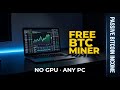 💎 Million Dollar Secret: 0.00087 BTC Mining From Your Home PC - Are You In? 🚀💰