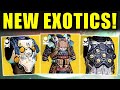 Destiny 2: ALL New Exotic Armor! | Gameplay &amp; Reviews! | Season of the Chosen