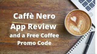 Caffè Nero App Review plus a free hot drink code screenshot 1