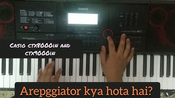 Arpeggiator kya hota hai-Full tutorial-Casio ctx8000in and Casio ctx9000in-How to use arepeggiator