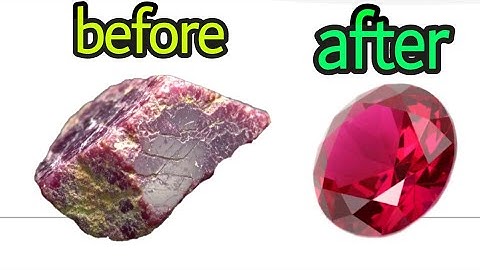 Van ruwe steen tot schitterende edelsteen: de stapsgewijze reis naar het polijsten van robijnen