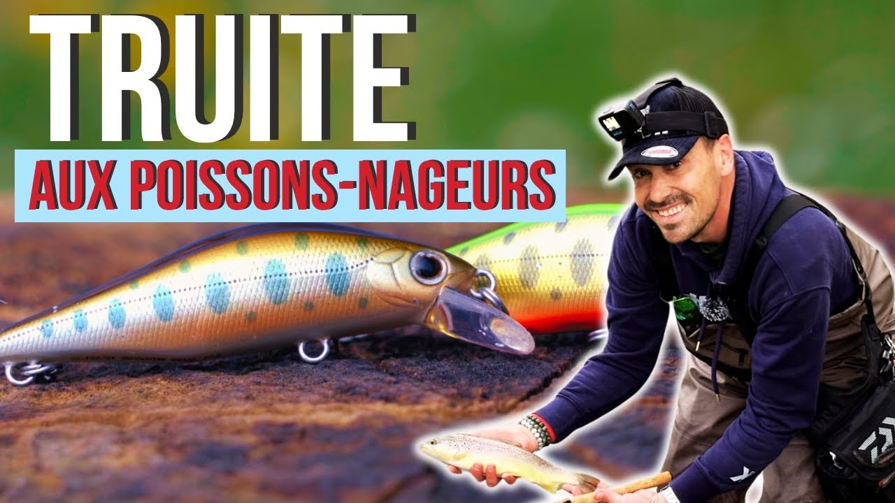 Tuto Pêche de la truite aux poissons-nageurs en rivière - La Minute Carna