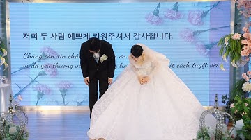 MC Kiều Phong - Đám cưới song ngữ Việt Hàn của Thúy Hà và Sang Hoon