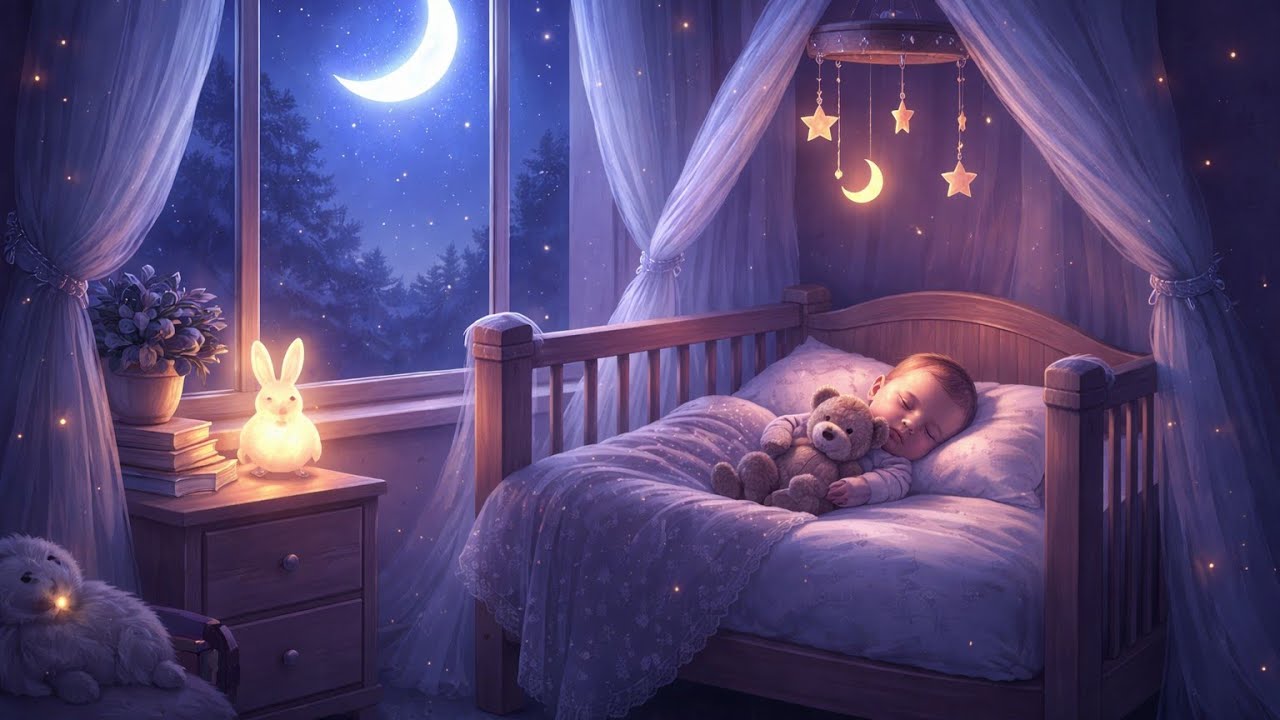 Baby Dreamland 🌙 | Gentle Lullaby Music for Calm & Restful Sleep (9 Minutes)