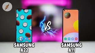 Samsung A22 vs Samsung A11 | Comparativa | Top Pulso