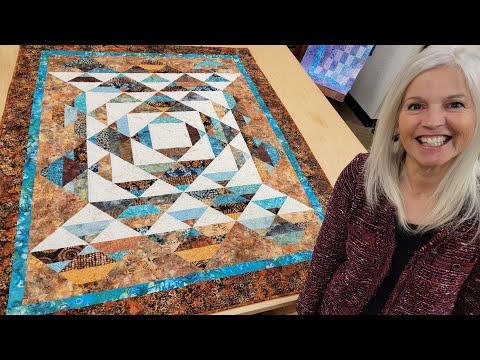 CRESCENDO QUILT!!! FAST, FUN, AND FAAAAANCY!