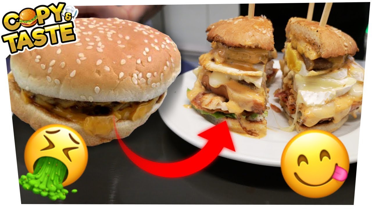 Aus ekeligem Billig-Burger wird ultrageiles Sandwich! 🍔❗️ Copy & Taste #CaT