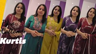 Pure cotton kurti set at an affordable price screenshot 1