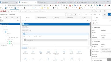 Oracle APEX 19.1 Build Options