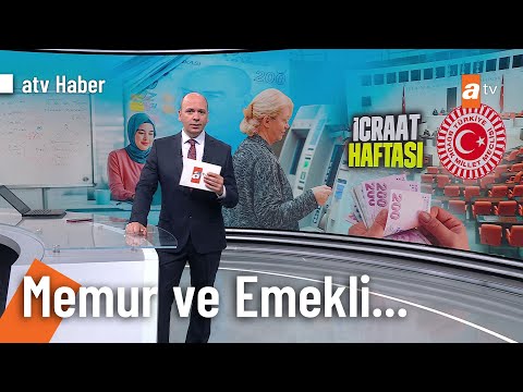 Memur ve emekli maaşları görüşüldü - @atvhaber 3 Temmuz 2023