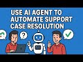 Use AI Agent to Automate Support Case Resolution | Application of AI Agent | Tech Edge AI