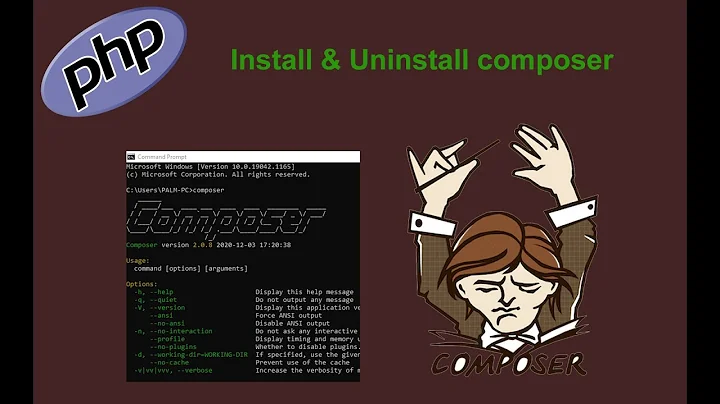 Laravel 8 Tutorial #how to Install and Uninstall Composer