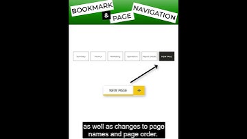 Page and Bookmark Navigation Menu in Power BI #Shorts
