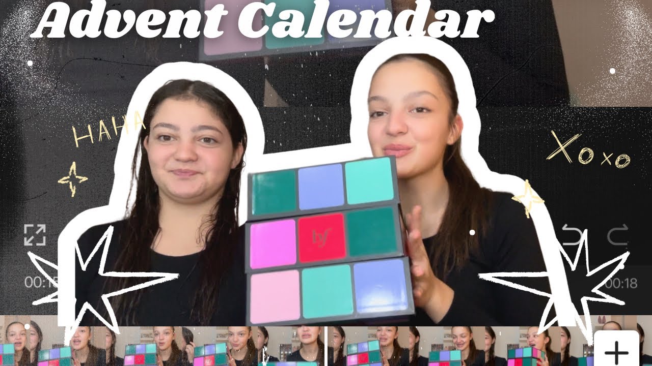 ÖYKÜYLE ADVENT CALENDAR AÇIYORUZ / Bakalım Neler Çıkıcak