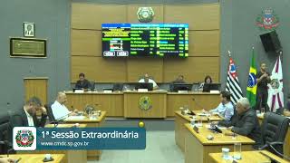 1ª Sessão Extraordinária