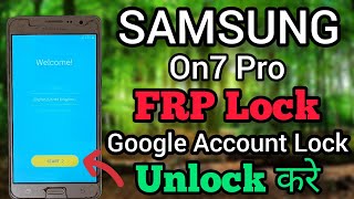 Samsung On7 Pro (G600fy) || Frp Bypass || Google Account Unlock Umt || Without Pc || New Method 2022