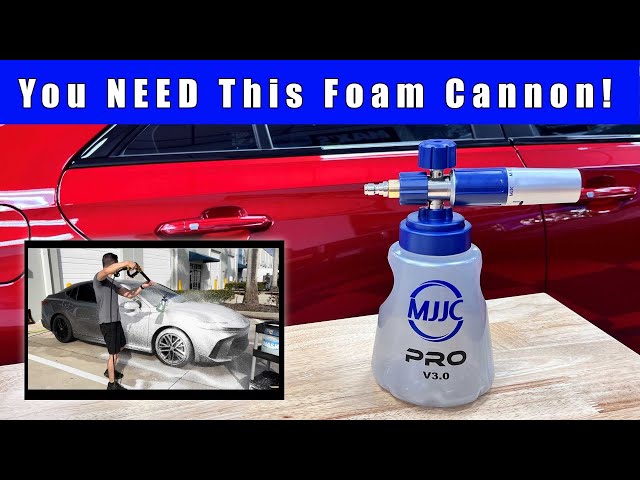 Up Close & Personal with the NEW MJJC FOAM CANNON PRO V3
