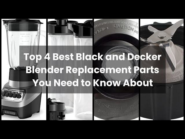 Make Repairs With Wholesale black and decker blender replacement parts 