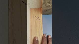 Simple tips to measure wood corner perfectly #woodworking #woofwork #carpentry #homedecor #duy #tips