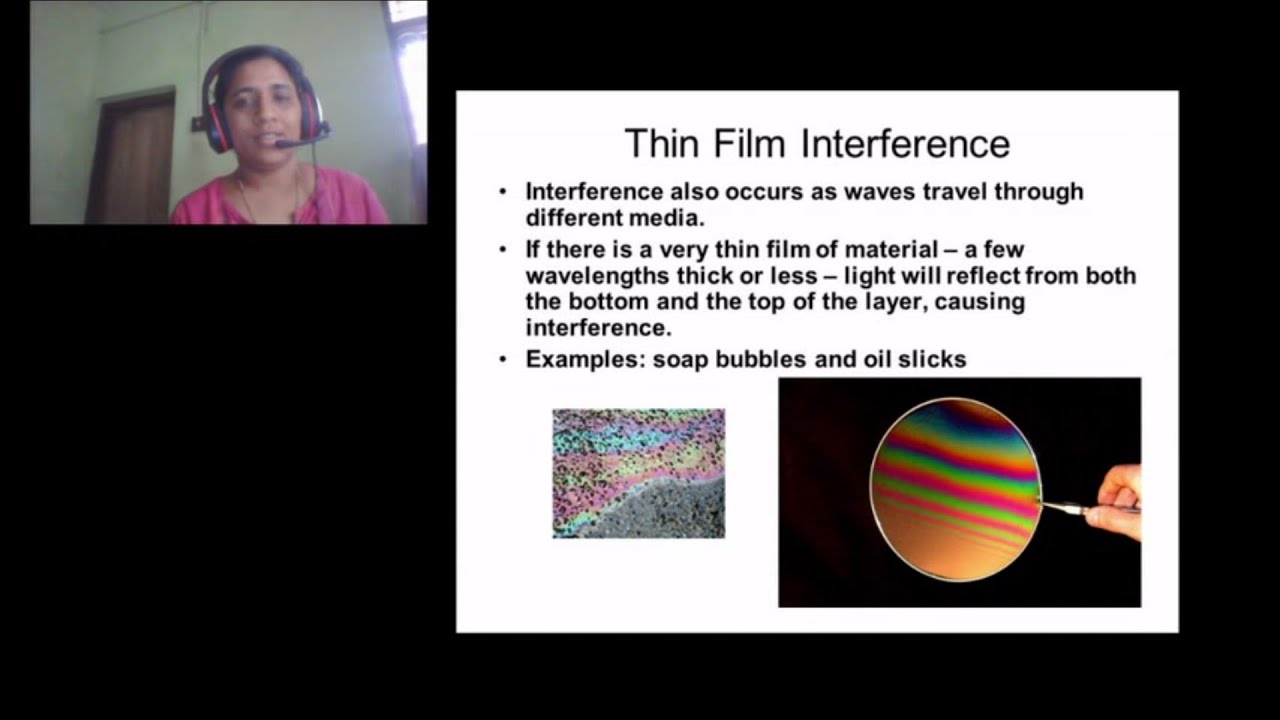 BSc Physics - MGU - Thin Film Interference - YouTube