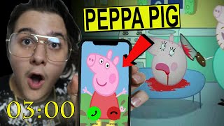 Gece 3 Te Sakin Peppa Pig Exe Vi̇deolari İzlemeyi̇n Peppa Pig Beni Aradı 