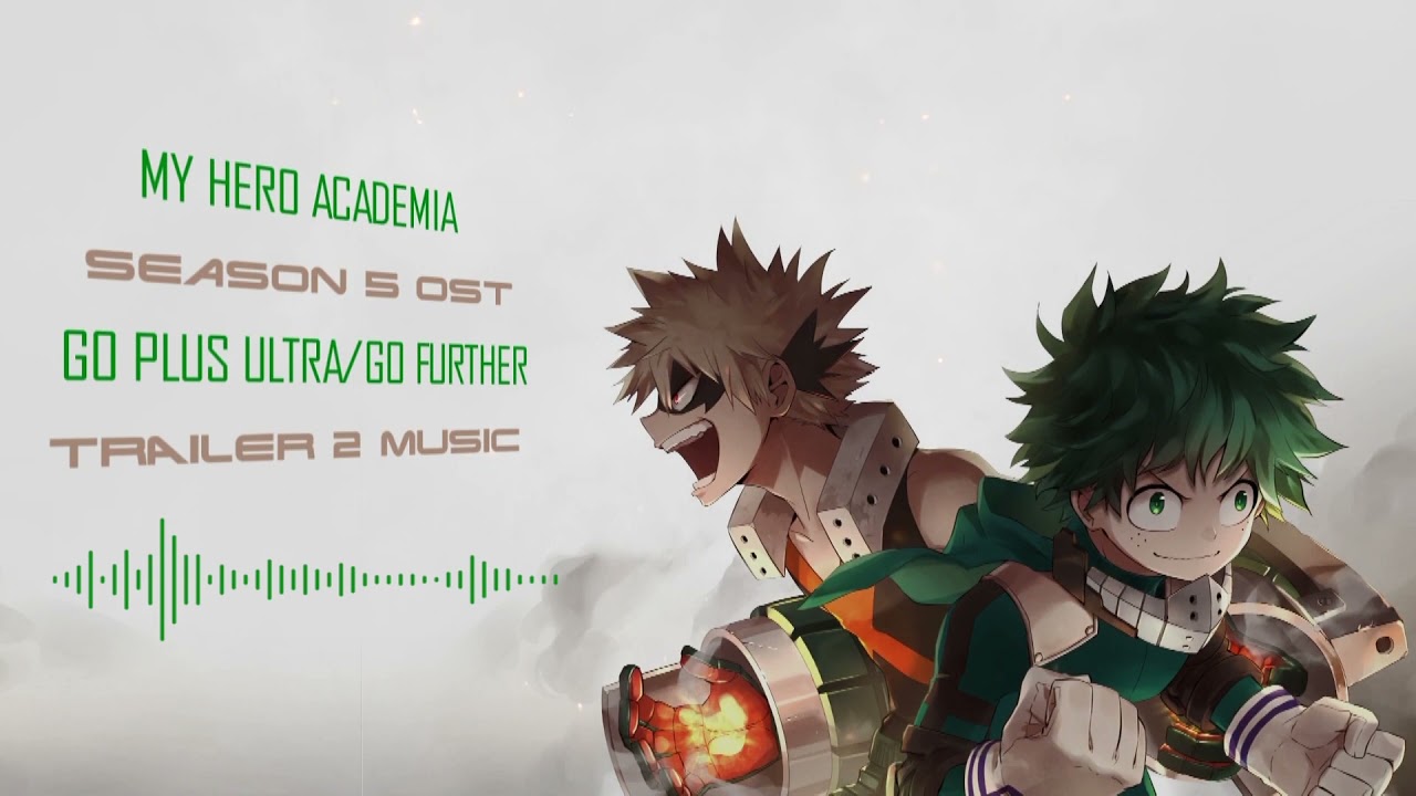 My Hero Academia Season 5 Soundtrack Available Now