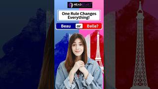 👉 Did you know French adjectives change with gender? 💃🕺 | Quick French Grammar Tip