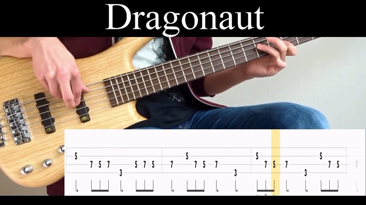 Dragonaut (Sleep) - Bass Cover (With Tabs) by Leo Düzey