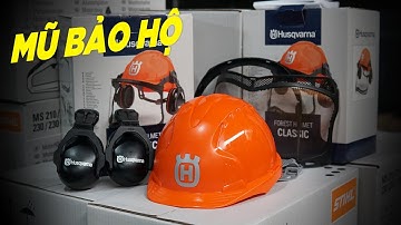 Mũ Bảo Hộ Husqvarna Chính Hãng Bảo Vệ An Toàn Cho Người Sử Dụng