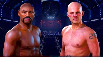 Marvin Hagler vs Ryan Rhodes FULL FIGHT | Undisputed Boxing Game AI Simulation Gameplay (CPU vs CPU)