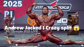 ANDREW JACKED FINAL POSEDOWN AND SPLIT - MR OLYMPIA 2025 LIVE STREAM 
