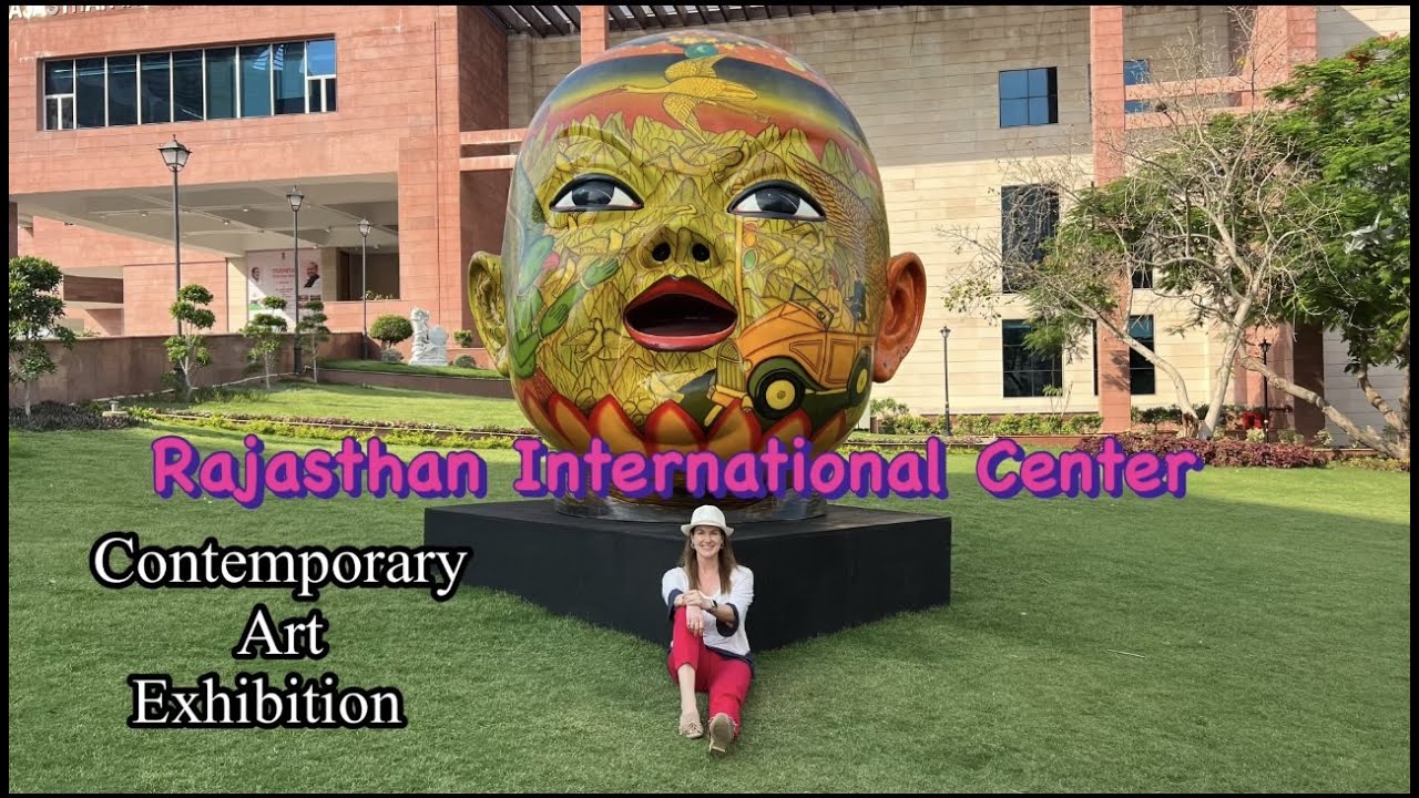 Rajasthan International Centre contemporaryart Exhibition 🎨🖼️ YouTube