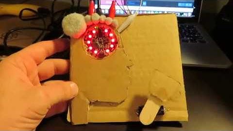 Circuit Playground "Coffeeman" Servo Motor IR Remote Hotel Challenge Build Project