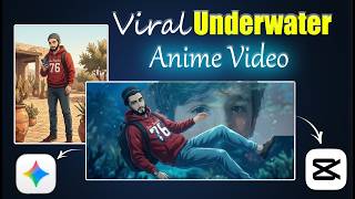 How to Create Viral Underwater Anime Video  CapCut AI Underwater Trend 2026 screenshot 2