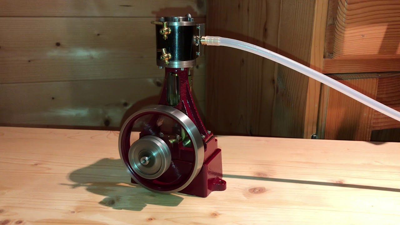 Stuart Turner 10v steam Engine, Airline Test