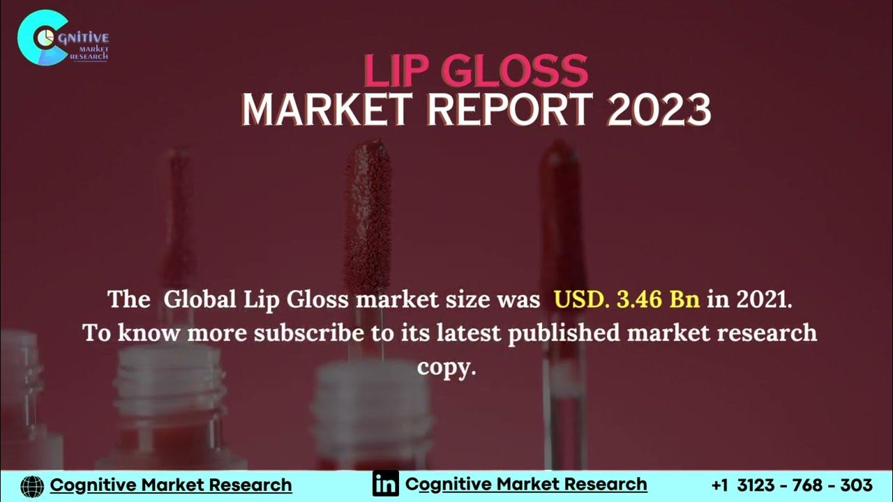 Lip Gloss Market Report 2023 YouTube