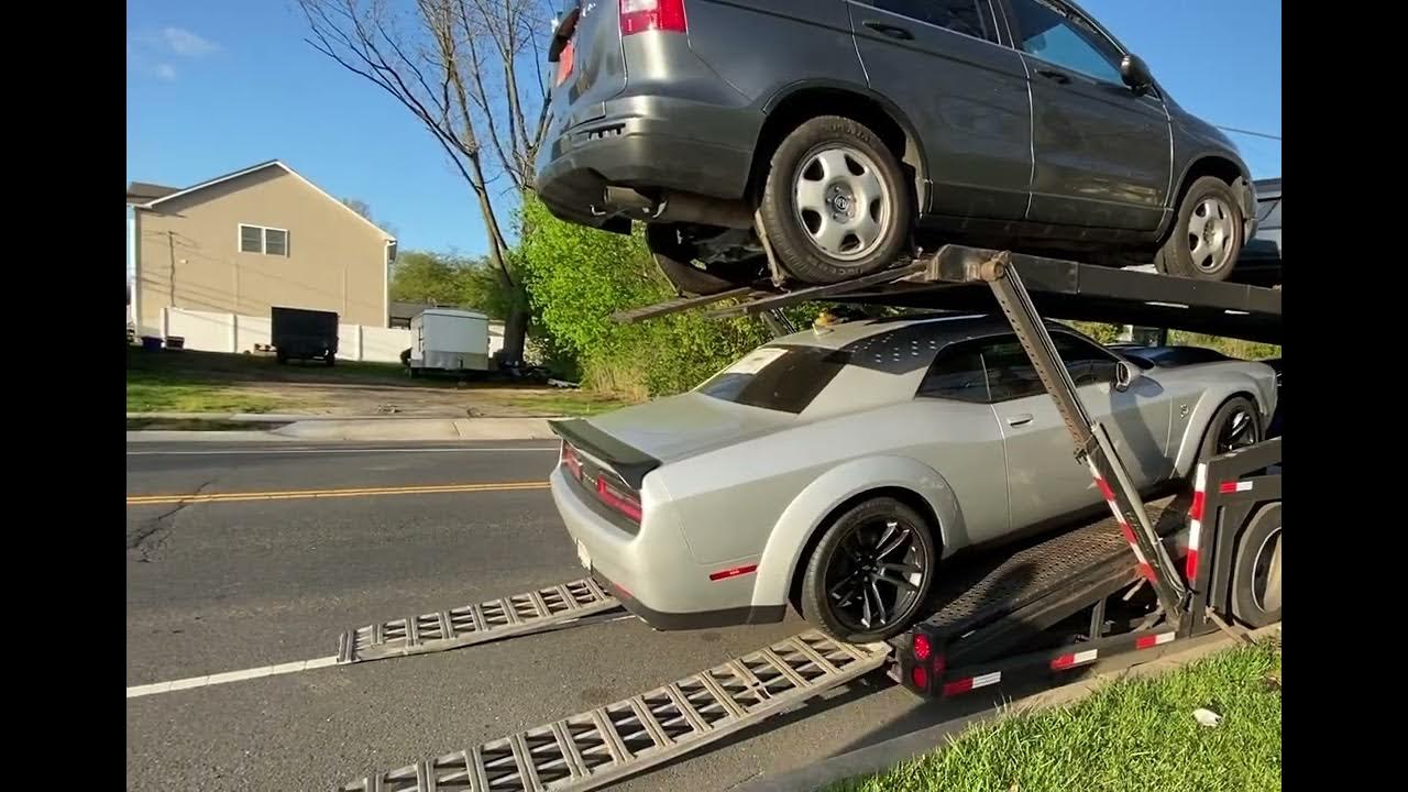 The day I took delivery of my 2020 Challenger Hellcat Widebody! - YouTube