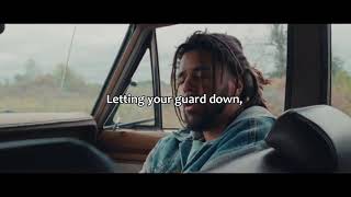 6 Lack - Pretty little fears ft J. Cole (J Cole part with lyrics)