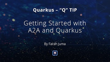 Getting Started with A2A and Quarkus