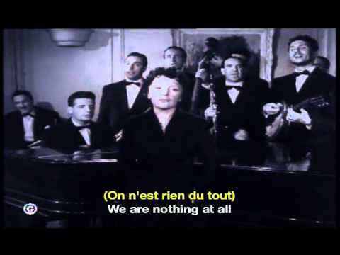 Edith Piaf La Goualante du Pauvre Jean French & En...