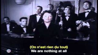 Edith Piaf La Goualante du Pauvre Jean French & English Subtitles chords