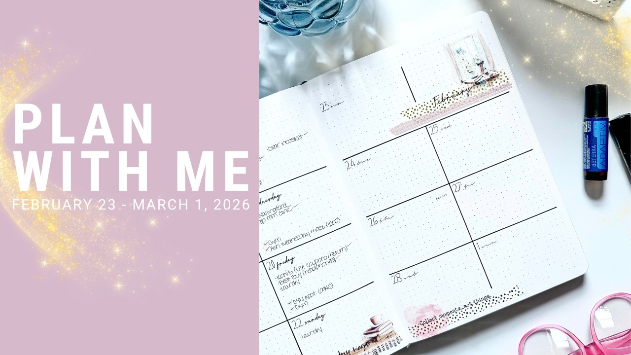 Планируйте вместе со мной | 23 февраля - 1 марта 2026 г. | Archer & Olive | Оставайтесь с Кейт