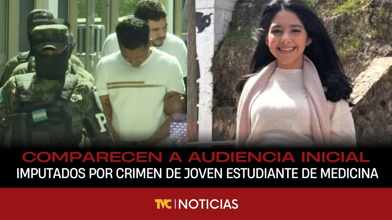 Comparecen a audiencia inicial imputados por crimen de joven estudiante de medicina
