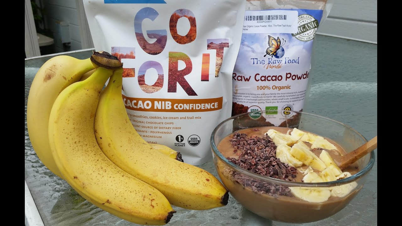 2 Ingredient Chocolate Chip Nice Cream using a Vitamix YouTube