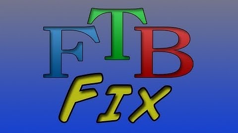 How To Fix Feed The Beast Mac