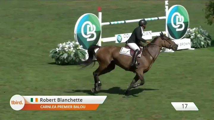 WINNING ROUND: Robert Blanchette & Carnlea Premier...