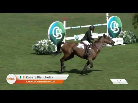 WINNING ROUND: Robert Blanchette & Carnlea Premier Balou