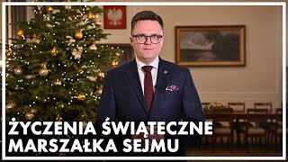 Życzenia bożonarodzeniowe od Marszałka Sejmu