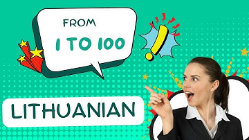 Count from 1 to 100 in LITHUANIAN #counting #how #learning #lithuania