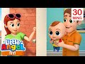 दरवाजे पर कोई आया है! | Who&#39;s At The Door? | Hindi Rhymes for Children | Little Angel Hindi